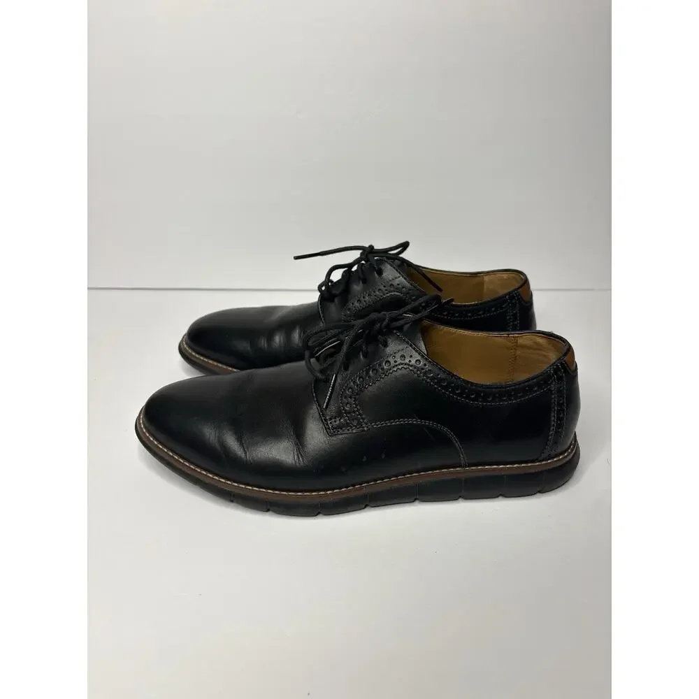 Johnston & Murphy Men’s Holden Plain Toe Sheepskin Shoes Sz 9